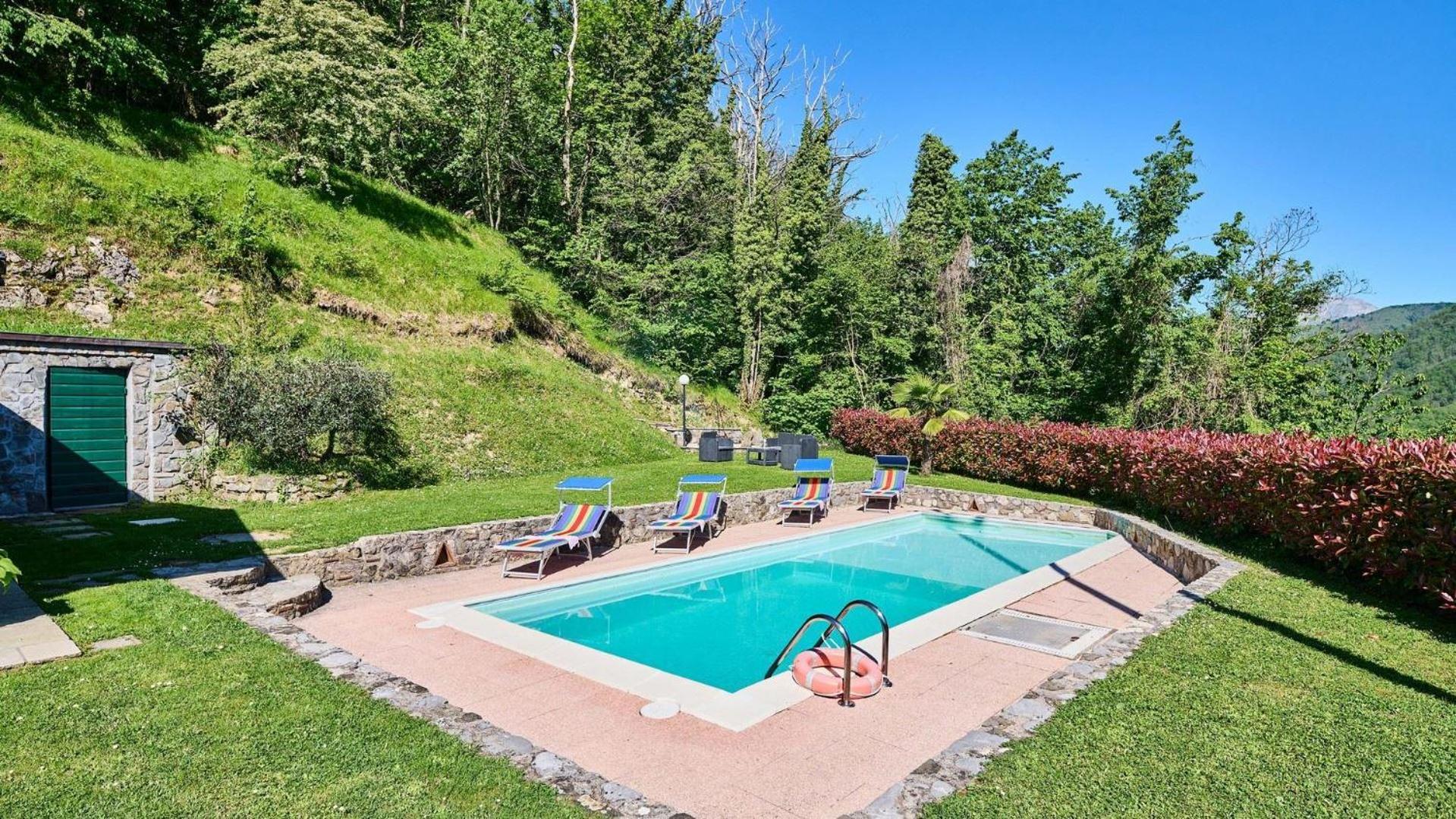 La Sella Villa Pescaglia ภายนอก รูปภาพ