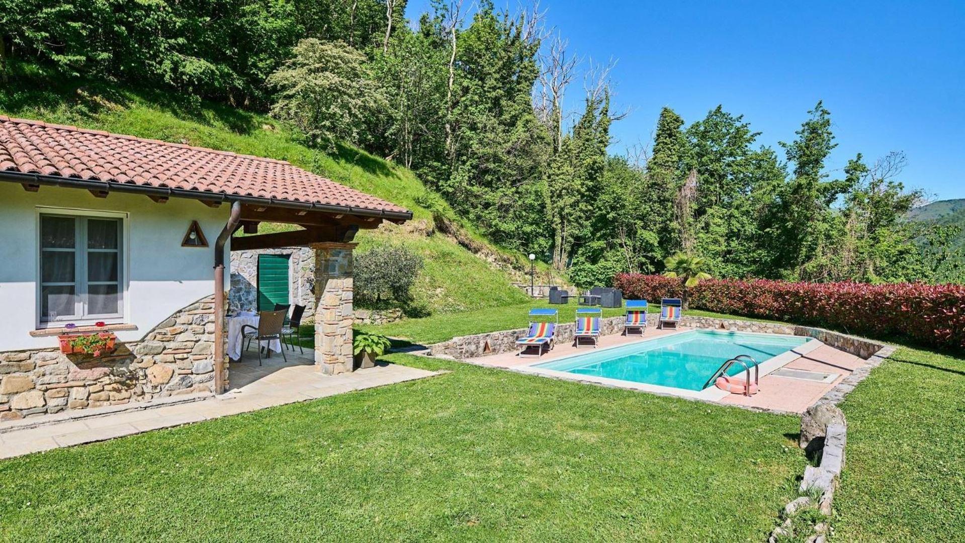 La Sella Villa Pescaglia ภายนอก รูปภาพ